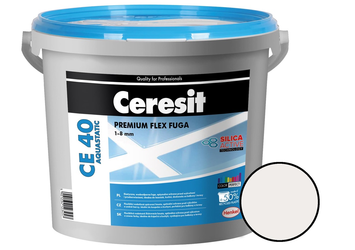 Špárovacia hmota CE40 jasmine 5kg CERESIT